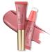 FREEORR Liquid Blush Wand Liquid Blusher Makeup Wand Soft Cream Blush Makeup Dual Use for Cheeks and Lips Breathable Easy to Blend and Dewy Finish Cheek Tint Blush Contour Blush Wands with Cushion Applicator#104 Cheery D-104