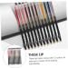PLAFOPE 12pcs Lip Liner Eyeliner Make up Lipliner Black Waterproof Eyeliner Natural Pen Gel Eyeliner Plastic - Buy Online on SooperMarket.com