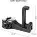 Enlace Rear Hooks for Car Seats - Cell Phone Holder & Hidden Hook for Bags | Silver 1 Piece - Buy Online on SooperMarket.com