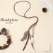 Zoestar Boho Feather Headband - Vintage Bronze Hippie Headdress & Festival Hair Jewelry for Women & Girls - Buy Online on SooperMarket.com