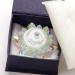 Minkissy Crystal Dappen Dish with Lid - Flower Shaped Glass Cup for Nail Art | Manicure Mixing Bowl & Tools - Buy Online on SooperMarket.com