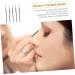 WOONEKY 5pcs Fine Eyeliner Brush Make up for Face Lipstick Brush Gel Liner Eyeliner Black Fiber - Buy Online on SooperMarket.com