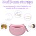 Buy OUEYFER Orthodontic Retainer Case - Soft Silicone Portable Travel Holder Ideal for Office & On-the-Go - Pink - Buy Online on SooperMarket.com