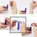 Roll on Glass Bottles for Essential Oil Pack of 6 Blue Roll On Oil Bottle Empty 10 ml Rollon Bottles for Oils with Stainless Steel Roller Ball Essential Oils Roll On for Essential Oils Lotions  - Buy Online on SooperMarket.com