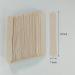 60 pcs 8 Inch Natural Jumbo Wooden Sticks for Arts and Crafts Projects - Buy Online on SooperMarket.com