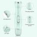 Lupantte Electric Baby Nail Trimmer with Light - 2-in-1 Clippers & 14 Replacement Heads, for Newborns & Adults - Light Green - Buy Online on SooperMarket.com