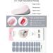 Kalolary 20PCS Gray Gel Nail Polish Strips: Full Wraps Self-Adhesive Stickers with File & Stick - UV/LED Lamp Required - Buy Online on SooperMarket.com