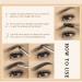 Shop Waterproof Eyebrow Gel - Long-Lasting Semi-Permanent Tinted Makeup & Brush Set in Brunette - Buy Online on SooperMarket.com