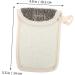 CANIGHT 2pcs Black Linen Soap Bag Cleaning Scrubber Soap Exfoliating Pouch Soap Scrubber Pouch Bubble Flax - Buy Online on SooperMarket.com