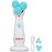 Facial Cleansing Brush Electric Facial Scrubber Silicone Multifunctional USB Rechargeable Deep Cleansing for Daily Life (Blue) - Buy Online on SooperMarket.com