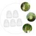 GANAZONO 25 Pcs Vegetable Mini Accessories Pumpkin molds Plastic Reusable molds Cucumber 7.6x5.6cmx5pcs Transparentx5pcs - Buy Online on SooperMarket.com
