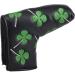 HIFROM Golf Putter Head Cover - Shamrock Embroidered Blade - Universal Fit for All Brands - Buy Online on SooperMarket.com