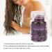 Hair Care Vitamin Capsules Serum - Moisturizing, Anti-Frizz, Repair Damage, Essential Oil Conditioner for Women (Purple) - Buy Online on SooperMarket.com