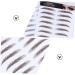 PLAFOPE 6D Hair- Eyebrows Stickers 4pcs Eyebrow Stickers 6d Hair-like Eyebrow Transfer Stickers Eyebrow Trimming 4 Stickers - Buy Online on SooperMarket.com