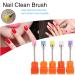 Rotekt 5pcs Nail Drill Bits - Electric Nail Drill Polish Grinding & Dust Remover Brush Heads | International Shipping - Buy Online on SooperMarket.com