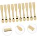 FRCOLOR 10pcs Gold Mini Facial Cream Spoons - Makeup & Cosmetic Spatula Set for Masks & Creams - Buy Online on SooperMarket.com