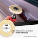 Cubitron 3M Stripe Off Wheel Adhesive & Decal Remover - 4 x 5/8 - 07499 (Pack of 1) - Buy Online on SooperMarket.com