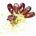 Thanksgiving Decor4 Colors Maple Leaf Nail Art Sequins Maple Leaf Nail Glitters Stickers Autumn Nail Sequins for Nail Art - Buy Online on SooperMarket.com