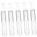 Gogogmee 35 Pcs Mascara Tube Vial Multifunctional Cleaning Spray Oil Applicator Cuticle Oil Oils Transparent