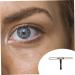 Baluue 3pcs Silver Eyebrow Stencil Roller Brow Measuring Tool Eyebrow Measuring 13.5x7.1cmx3pcs Silverx3pcs - Buy Online on SooperMarket.com