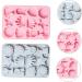 2pcs Silicone Mold Holiday Cake Dessert Mold Silicone Fondant Resin Moulds Silicone Soup Making Mold Holiday Baking Mold Silicone Mint Molds Jelly Mold Trophy Silica Gel Fudge - Buy Online on SooperMarket.com