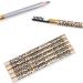 FOYTOKI 2pcs Pencils Leopard Lash Brush Brow Gel Brow Brush Brow Makeup Eyeliner Wooden - Buy Online on SooperMarket.com