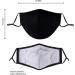 8 Pack Reusable Cloth Face Mask with Adjustable Straps & Nose Wire - Adult Cotton Masks in Black, Dark Grey, Brown, Blue, Burgundy, Green, Purple, Royal Blue - Buy Online on SooperMarket.com