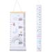 Heyu-Lotus Kids Height Chart 200X20CM Wall Hanging Growth Chart Removable Canvas and Wood Measuring Ruler for Baby Boys Girls Children Bedroom Decoration(Unicorn 2)