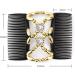 Kytpyi Beaded Hair Comb Slides - 3 PCS Double Sided Clips for Women & Girls | Elastic Magic Combs for DIY Hair Styling & Accessories - Buy Online on SooperMarket.com