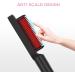 Prizm Hair Straightener Brush - Fast Heating Negative Ions Anti-Scald Design 4 Temp Settings Dual Voltage - Perfect Gift for Women - Buy Online on SooperMarket.com