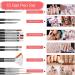 3D Nail Art Decorations Kit Nail Dotting Pen Color-Nail Rhinestones Nail Glitter Pink - Buy Online on SooperMarket.com