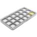 SF Slim Fly Box for Fly Fishing Super Thin Fishing Boxes Clear 18 Compartments for Fly Hooks Fly Tying Beads Clear-18 Compartments Large