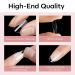 Modelones 500PC Nail Tips Set - Full Cover Squoval Nail Tips for DIY & Nail Studios | 10 Sizes Short Half Matte International Shipping - Buy Online on SooperMarket.com