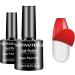 Senvenski Peel Off Gel Base Coat for Gel Nail Polish Peelable Removal Peely Clear Foundation for Use with UV LED Nail Lamp (TB004)