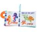 Soft Cloth Crinkle Books for Babies 0-12 Months - High Contrast Baby Toys Gift Set - Buy Online on SooperMarket.com