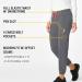 Carhartt Women's Modern Fit Jogger Pant in Medium Pewter | Stylish and Comfortable - Buy Online on SooperMarket.com