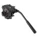Neewer Metal Heavy Duty Video Camera Tripod Fluid Drag Pan Head with 1/4 and 3/8 inches Screws Sliding Plate for DSLR Cameras Video Camcorders Shooting Filming, up to 11 pounds/5 kilograms