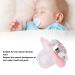 Bling Baby Pacifier - Rhinestone Crown | Ultra Soft Silicone Infant Dummy (Size M Pink) | Safe & Stylish for Your Baby - Buy Online on SooperMarket.com