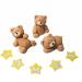 jncakes 3 Teddy Bears set cake topper 100% EDIBLE personalised name