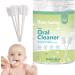 Fivetoo Mouth Cleaner for Newborns - Tongue Cleaner Toothbrush with Paper Handle 30-Piece Travel Set for Home & Outdoors - Buy Online on SooperMarket.com