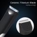 Pub Hair Cutter for Men & Women | Waterproof Electric Body Razor with LED Display | Nasal & Ear Hair Trimmer | 2-Piece Black Personal Grooming Kit - Buy Online on SooperMarket.com