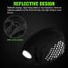 Catime Waterproof Bicycle Helmet Cover - Reflective Rain Protection for Kids & Adults - Adjustable Buckle Dustproof High Visibility Black - Buy Online on SooperMarket.com