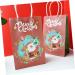 Healeved 10pcs Christmas Paper Bags Paper Gift Bag Christmas Gift Bags Christmas Bag Christmas Goodie Bag Paper Sweet Bag Brown Paper Bag Party Bags with Handles Portable Elder Candy Bag - Buy Online on SooperMarket.com