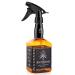 20.3oz Barber Spray Bottle, Segbeauty 600ml Whisky Squirt Bottle, Jack Water Bottle, Empty Refillable Amber Plastic Sprayer Mist to Stream Adjustable Setting for Hair Styling Hairdresser Salon Plant 20.3oz/600ml-Brown