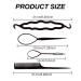 Rtrtgs 6 PCs Hair Braiding Tool Kit - Perfect Hair Styling Accessories for DIY Braids & Knots | Women s Hair Loop Tools - Buy Online on SooperMarket.com