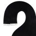 Buy Youngsee Black Tape In Extensions - Real Hair 50cm Virgin Quality 5pcs 12.5g | Smooth & Easy Application - Buy Online on SooperMarket.com