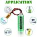 Buy CR17450SE-R 3V Battery Pack of 12 | 2500mAh PLC Replacement for SANYO CNC Series - Non-Rechargeable - Buy Online on SooperMarket.com