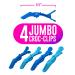 Colortrak Croc Hair Sectioning Clips Bucket - 12 Pack for Coloring, Cutting, and Styling - No Slip Rubber Grip - Assorted Colors - Buy Online on SooperMarket.com