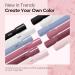 Modelones 20PCS Gel Nail Polish Kit with UV Light - 6 Classic Neutral Colors | Soak Off Gel Polish Set with Portable Mini LED Lamp, Base & Top Coat | All-in-One Manicure Kit for Starter, DIY Salon Gift - Pink Blue Violet - Buy Online on SooperMarket.com