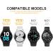Samsung Galaxy Watch 5/4 40mm Screen Protector Case + Tempered Glass Film Set - 6 Pack Hard PC Cover + 8 Pack Protective Bumper Shell - Black, Silver, Pink, Clear, Rose Gold, Leopard - Buy Online on SooperMarket.com